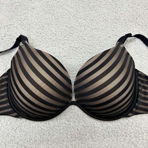 Sweet Nothings Bra 38DD Plunge 08030 By Maidenform Mesh